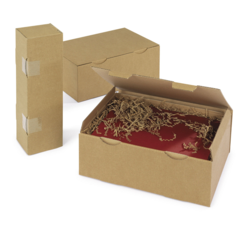 Wellpapp-Faltkarton 1-wellig, 1-wellig, 240 x 170 x 150 mm