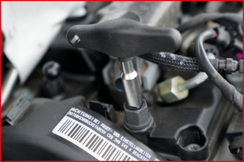 KS Tools 3/8" Öldienst-Spezialprofil-Satz für Kunststoff-Ölablassschrauben