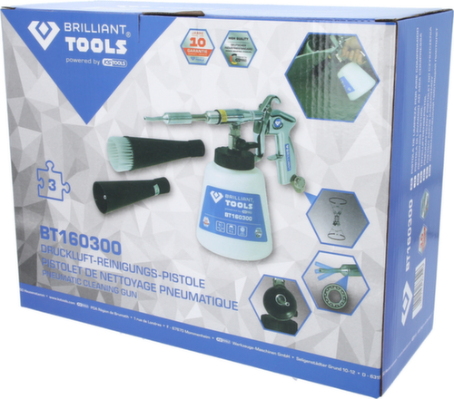 Brilliant Tools Druckluft-Reinigungs-Pistole