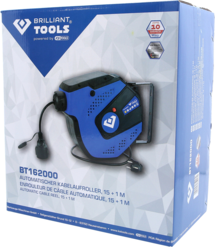 Brilliant Tools Automatischer Kabelaufroller