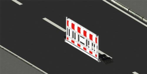 Schake Blindenschutzleiste $ für Schrankenzaun