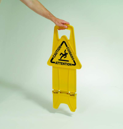 Rubbermaid Warnkombischild "Rutschgefahr", Bodenaufsteller
