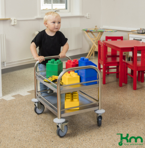 Kongamek Mini-Edelstahlwagen