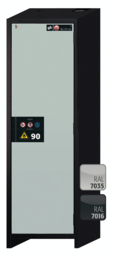 Sicherheitsschrank Q-CLASSIC-90 WDL, Höhe x Breite x Tiefe 1953 x 599 x 615 mm