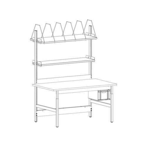 ERGO-line Komplettpacktisch Budget