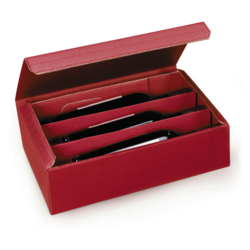 Präsentkarton 3 Flaschen rot