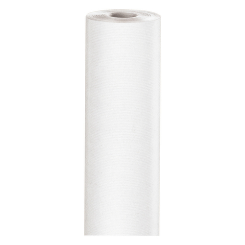 Weißes Packpapier auf der Rolle 100 m x 50 cm