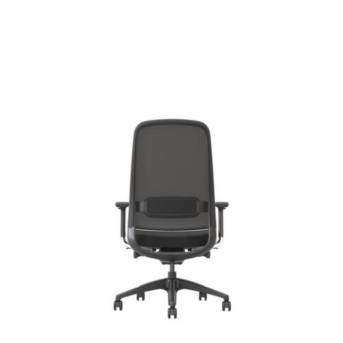 UDOBÄR Bürodrehstuhl Orsa mit 4D-Armlehnen, Netzrückenlehne, schwarz