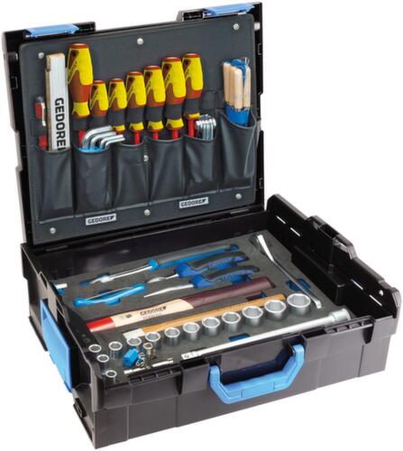 GEDORE 1100-01 L-BOXX 136 mit Sortiment Handwerker 58-teilig