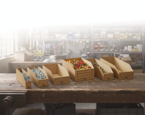 Faltbarer Karton-Regalkasten