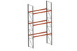 META Palettenregal MULTIPAL für 12 Paletten, 2870 mm breit, 4 Lagerebenen