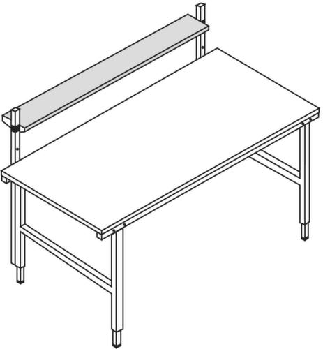 Rocholz Ablageboden für Packtisch, Breite x Tiefe 1600 x 400 mm Technische Zeichnung 1 L