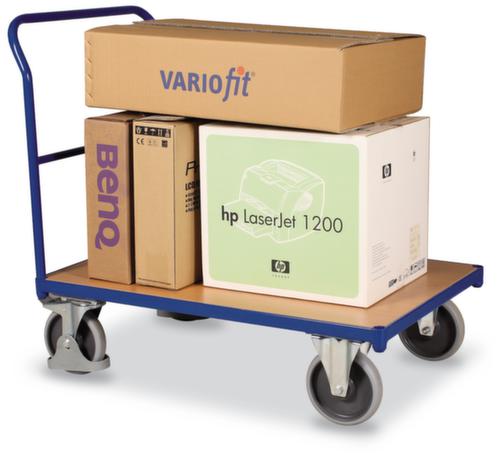 VARIOfit Schiebebügelwagen, Traglast 400 kg, Ladefläche 910 x 500 mm Standard 1 L