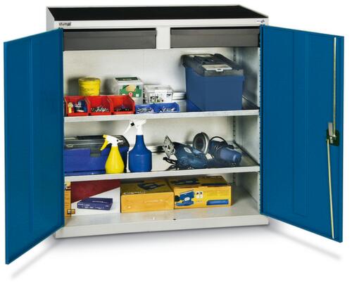 stumpf Werkzeugschrank Serie 3000 mit ausziehbaren Wannenböden + Schubladen Standard 6 L