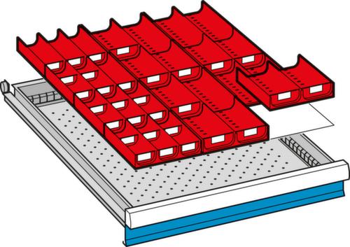 Mulden-Set für Schubladen 564 mm Technische Zeichnung 1 L