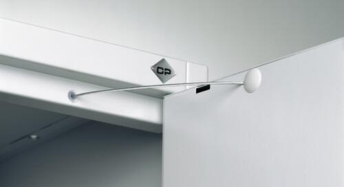 C+P Schließfach-Garderobe Classic lichtgrau mit bis zu 20 Fächern Detail 3 L