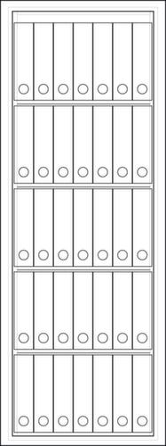 Format Tresorbau Brandschutzschrank Sicherheitsstufe VdS 1/S 60 P Technische Zeichnung 4 L