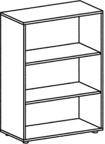 Gera Büroregal Milano Technische Zeichnung 3 L