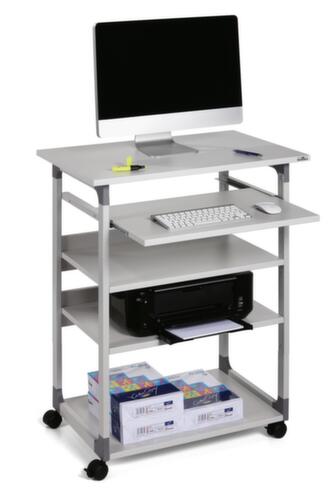 Durable Höhenverstellbare PC-Station, Höhe x Breite x Tiefe 950 x 750 x 534 mm Milieu 1 L