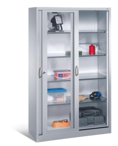 C+P Schiebetürenschrank ERGO mit Abdeckplatte Standard 4 L