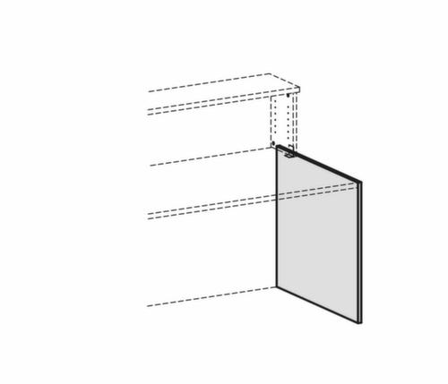 Seitenabschlussblende Technische Zeichnung 1 L