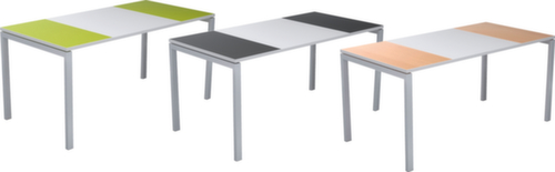 Schreibtisch easyDesk in Bicolor-Optik Standard 1 L