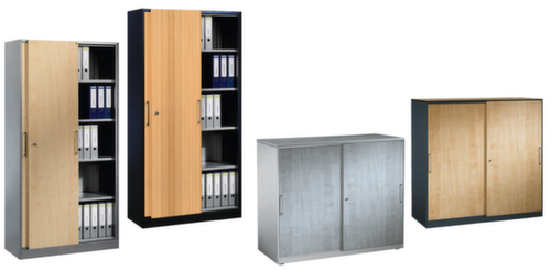 C+P Schiebetürenschrank Asisto Standard 1 L