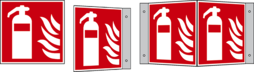 Langnachleuchtendes Brandschutzschild