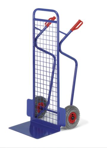 Rollcart Paketkarre mit extra hoher Gitterrückwand Standard 1 L