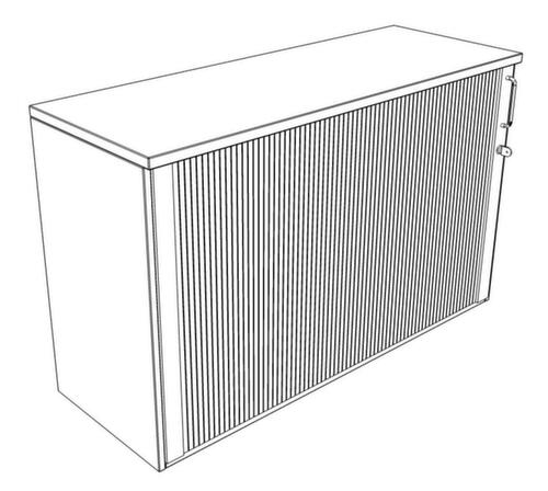 Nowy Styl Querrollladenschrank E10 Technische Zeichnung 3 L