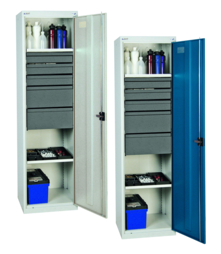 stumpf Werkzeugschrank Serie 3000 mit 2 Wannenböden + 5 Schubladen Standard 1 L