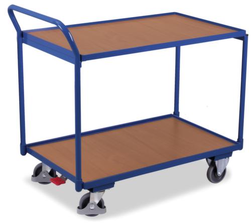 VARIOfit Tischwagen 835x490 mm, Traglast 250 kg, 2 Etagen Standard 1 L