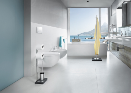 Blomus Toilettenbutler pure spa BATHROOM für 2 Rollen, Edelstahl Milieu 1 L