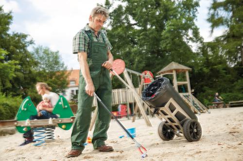 Flora Kehrwagen Easy Uno, Behälter, Gerätehalter Milieu 1 L