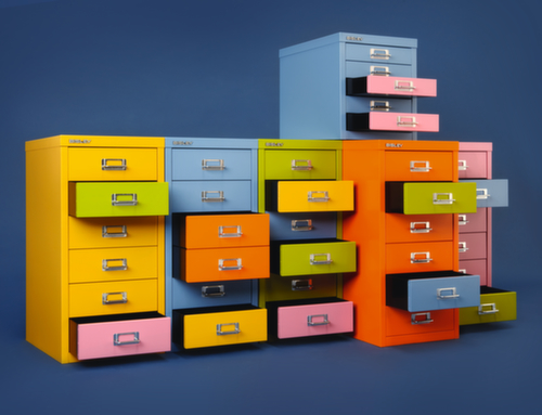 Bisley Schubladenschrank MultiDrawer 29er Serie passend für DIN A4 Milieu 1 L