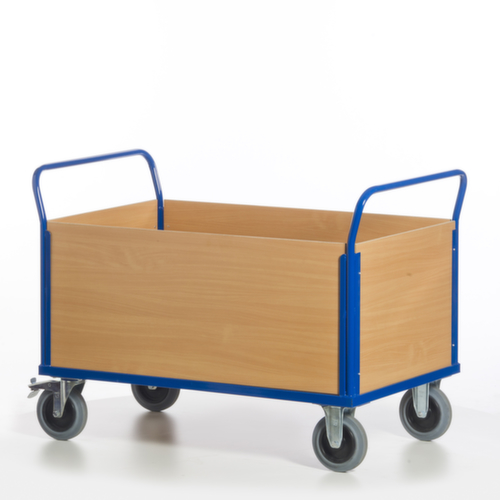 Rollcart Vierwandwagen, Traglast 600 kg, Ladefläche 1200 x 770 mm Standard 3 L