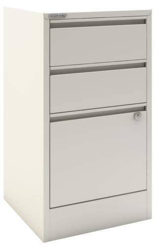 Bisley Hängeregistraturschrank Home Filer, 1 Auszüge, verkehrsweiß/verkehrsweiß Standard 2 L