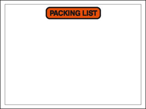 Begleitpapiertasche "Packing List", DIN A4