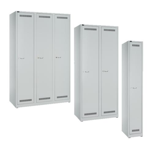 Bisley Garderobenschrank Light mit bis zu 3 Abteilen Standard 1 L