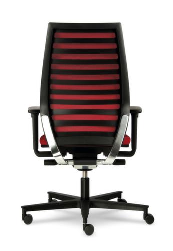 ROVO-CHAIR Bürodrehstuhl R12, Lamellen-Rückenlehne, rot Standard 2 L