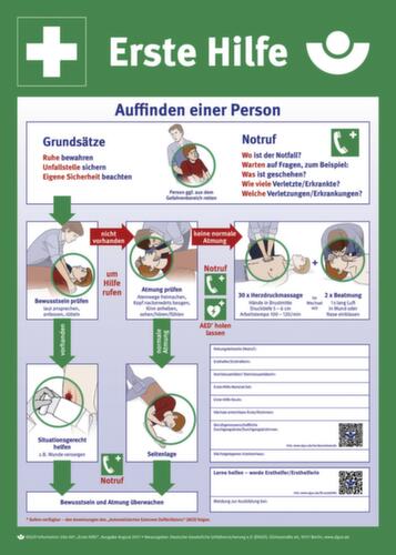 Erste-Hilfe-Schild SafetyMarking® Standard 2 L