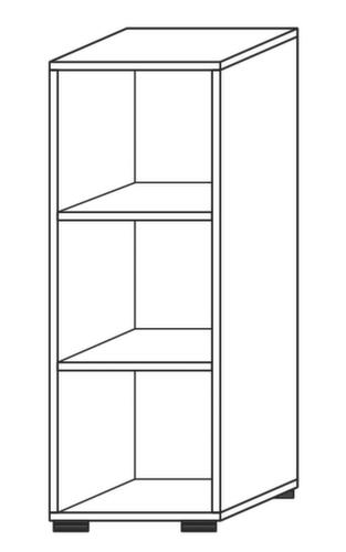 Büroregal Technische Zeichnung 3 L