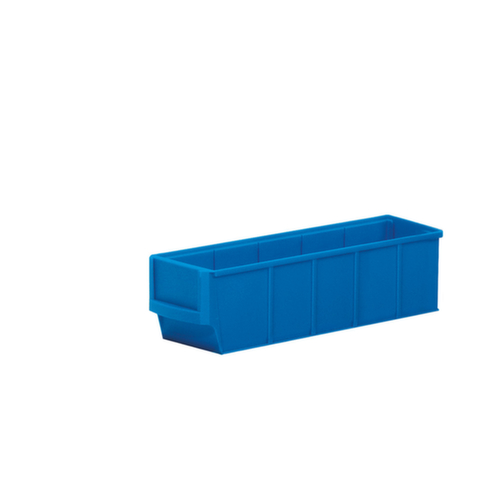 Regalkasten Profi gewellter Boden, blau, Tiefe 300 mm Standard 1 L