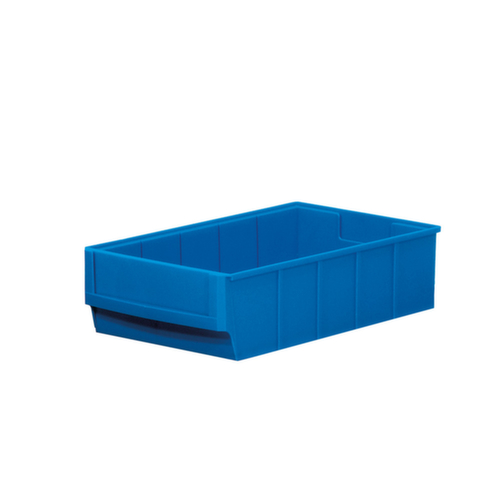 Regalkasten Profi gewellter Boden, blau, Tiefe 300 mm Standard 1 L