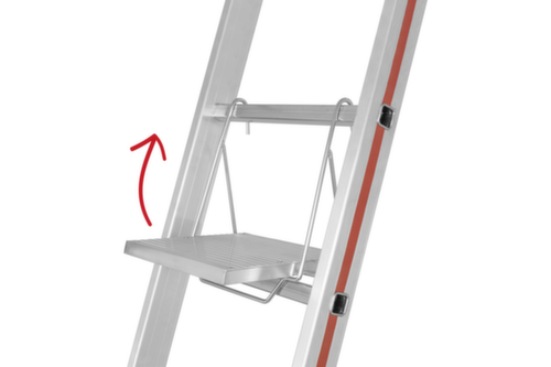 Hymer Einhängetritt für Sprossenstehleiter, 250 mm Detail 1 L