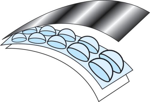 Thermo-Luftpolsterfolie, Länge x Breite 25 m x 1200 mm Technische Zeichnung 1 L