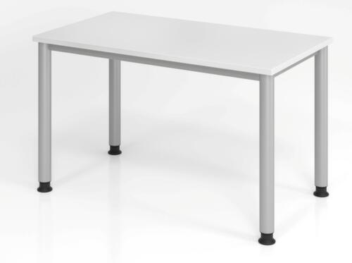 Schmaler Schreibtisch Mini-Office mit 4-Fußgestell Standard 1 L