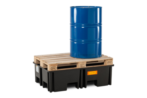 Cemo PE-Auffangwanne im Europalettenmaß Milieu 2 L