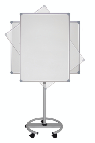 MAUL Drehbares Flipchart MAULpro flip2use, Höhe 1360 - 1900 mm Standard 3 L