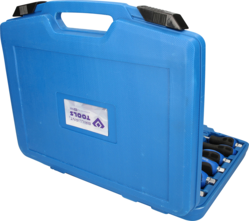 Brilliant Tools Schraubendreher-Satz mit Schlagkappe Standard 4 L